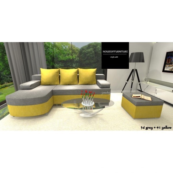 SOFA BED WERSALKA CORNER HELIOS,ANY COLOUR SCHEME, BONELL 3
