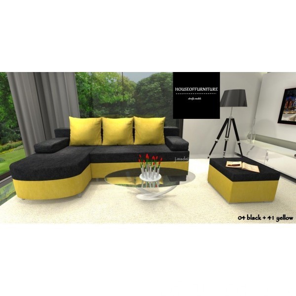 SOFA BED WERSALKA CORNER HELIOS,ANY COLOUR SCHEME, BONELL 4