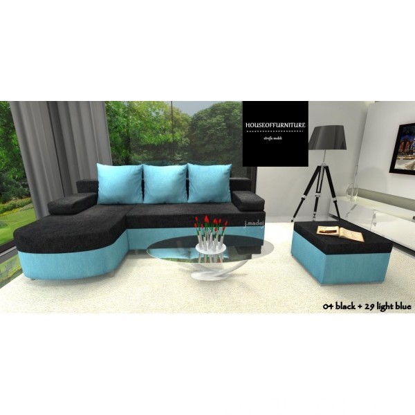 SOFA BED WERSALKA CORNER HELIOS,ANY COLOUR SCHEME, BONELL 8