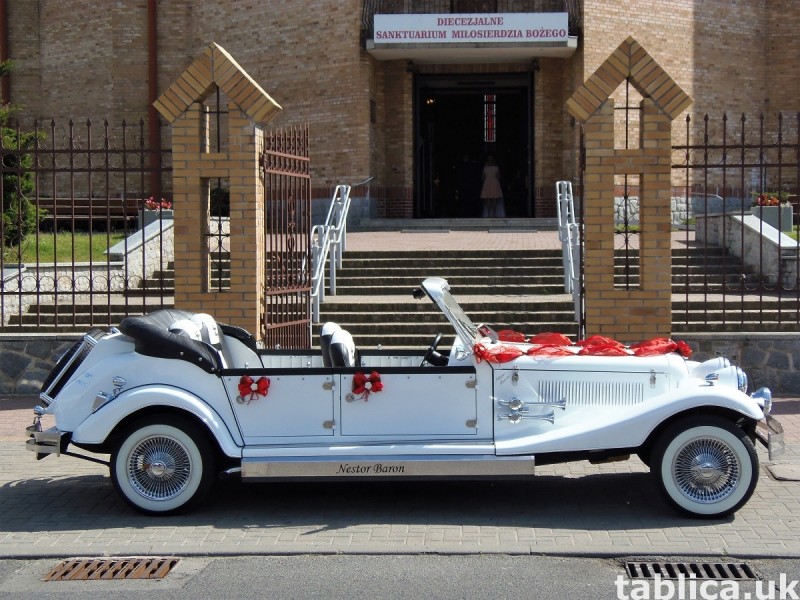 AUTO Samochód do ślubu zabytkowy kabriolet Alfa Romeo Nestor 1