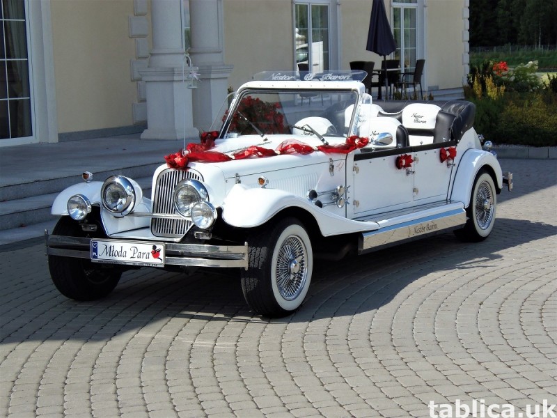 AUTO Samochód do ślubu zabytkowy kabriolet Alfa Romeo Nestor 4