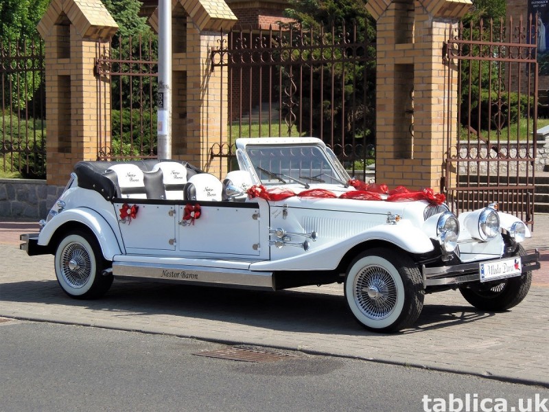 AUTO Samochód do ślubu zabytkowy kabriolet Alfa Romeo Nestor 5