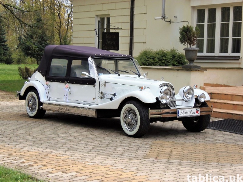 AUTO Samochód do ślubu zabytkowy kabriolet Alfa Romeo Nestor 9