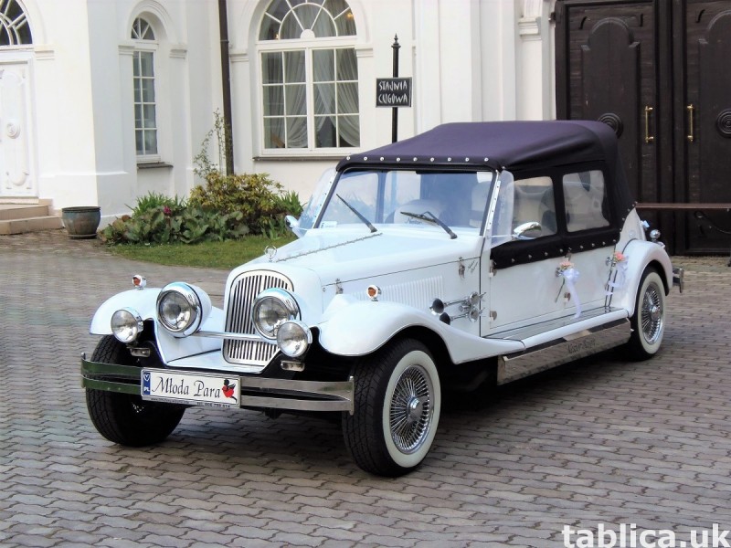 AUTO Samochód do ślubu zabytkowy kabriolet Alfa Romeo Nestor 10