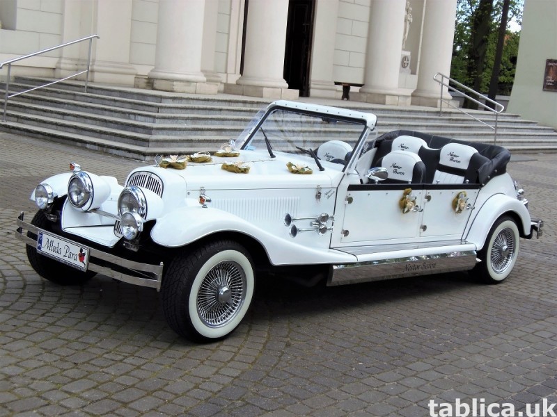 AUTO Samochód do ślubu zabytkowy kabriolet Alfa Romeo Nestor 11