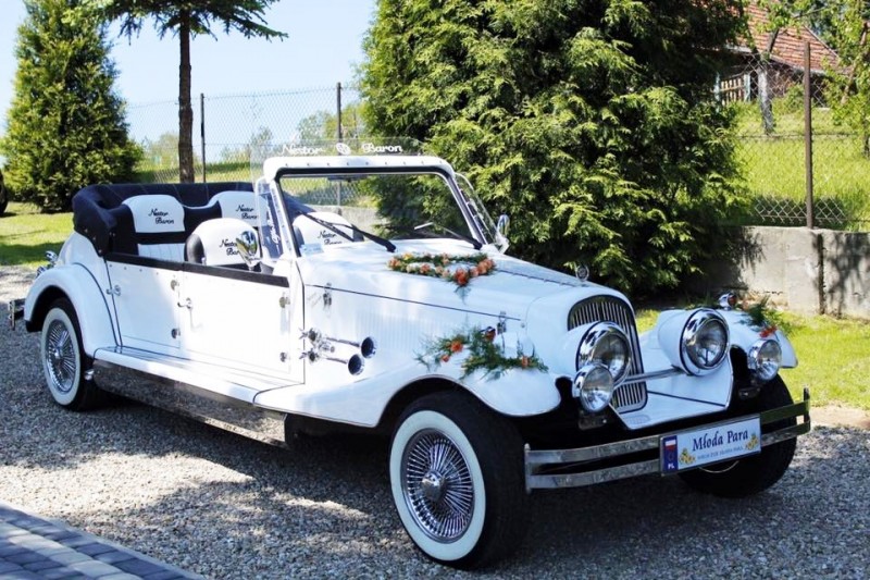 AUTO Samochód do ślubu zabytkowy kabriolet Alfa Romeo Nestor 16