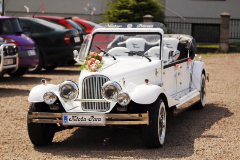 AUTO Samochód do ślubu zabytkowy kabriolet Alfa Romeo Nestor 19