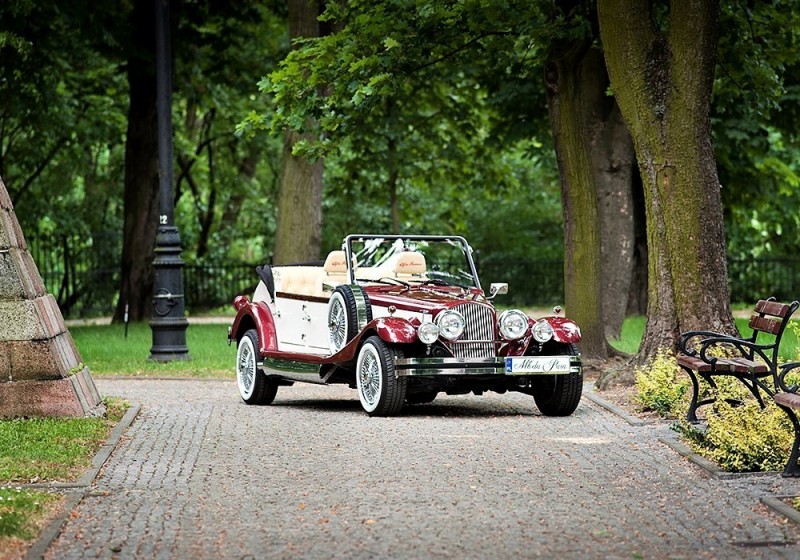 AUTO Samochód do ślubu zabytkowy kabriolet Alfa Romeo Nestor 51