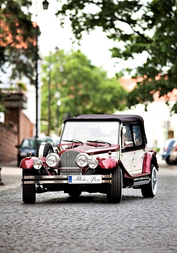 AUTO Samochód do ślubu zabytkowy kabriolet Alfa Romeo Nestor 60