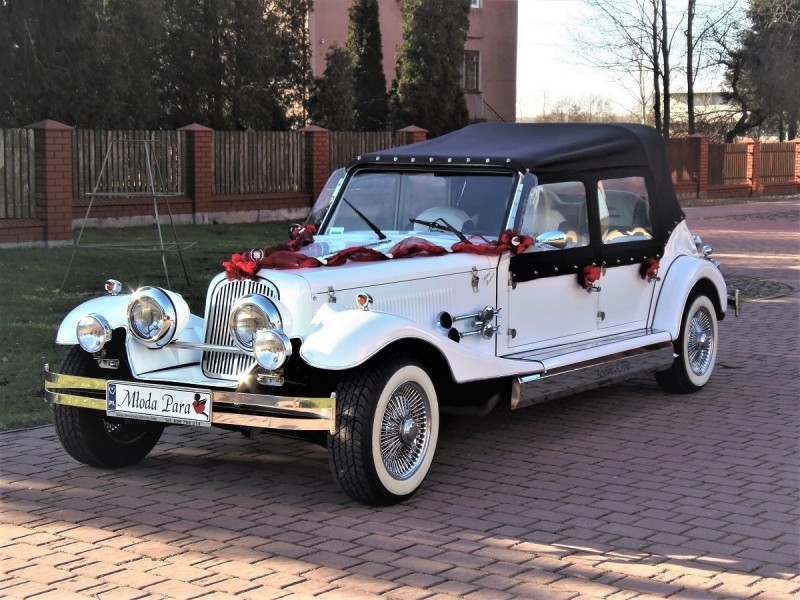 AUTO Samochód do ślubu zabytkowy kabriolet Alfa Romeo Nestor 62