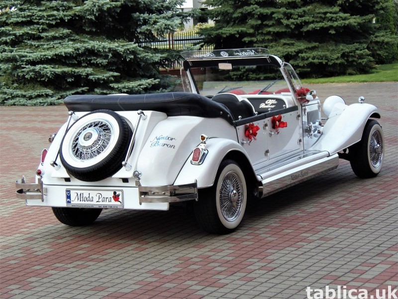 Zabytkowy Kabriolet do ślubu Alfa Romeo Spider Nestor Baron  6