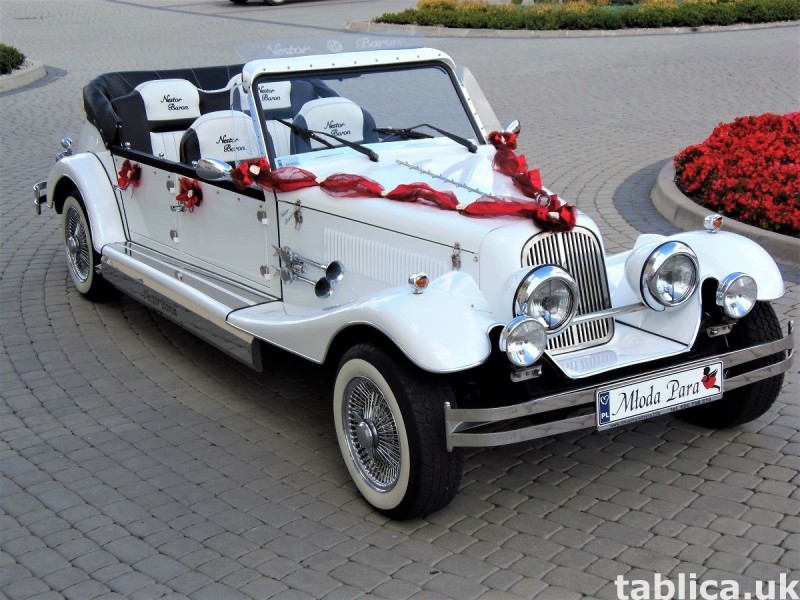 Zabytkowy Kabriolet do ślubu Alfa Romeo Spider Nestor Baron  8