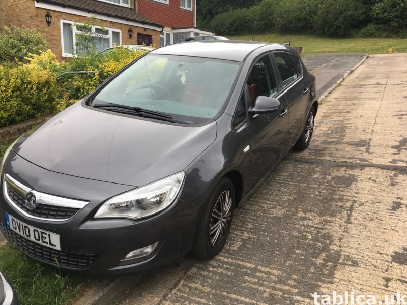 Vauxhall Astra J, 2010, 1.6L benzyna, 74,800 mil, £3,199 2