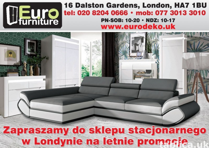 Showroom z polskimi meblami w UK - 1000m2 w Londynie 0