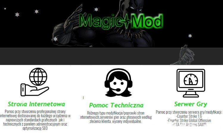MagicMod.pl-Strona WWW od 299 PLN - Projektowanie Stron 1