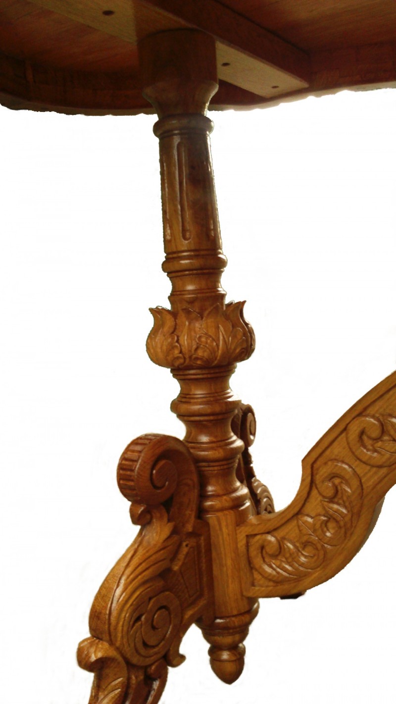 The HandMade Oak Table-Solid Wood, New !!! - from the Master 6