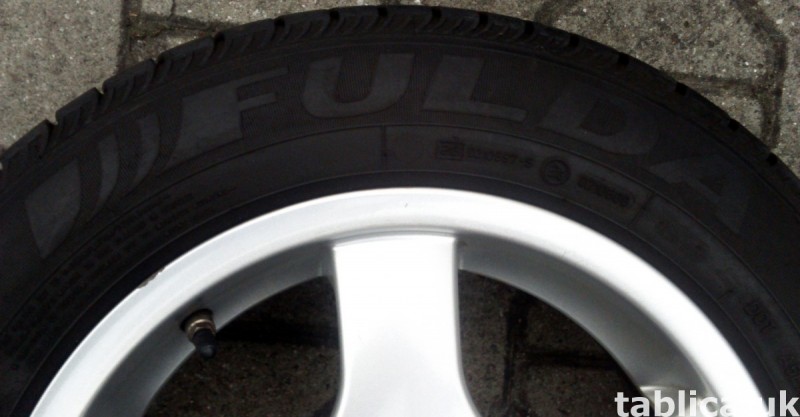 For Sale: a Set of Summer Tires: Fulda Eco Control 2