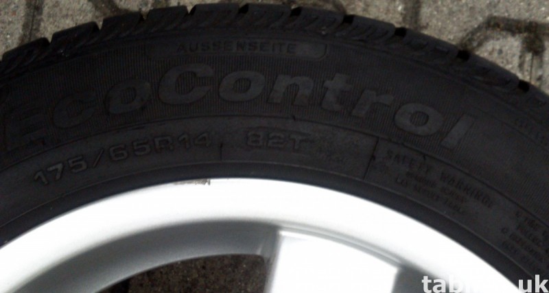 For Sale: a Set of Summer Tires: Fulda Eco Control 3