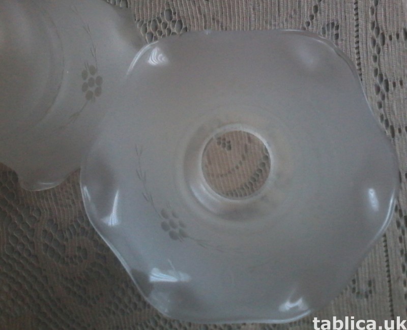 For Sale: 2 Glass Lampshades 2