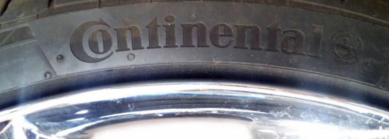 Set of Tires ContiSportContact for Mercedes Mclaren 3