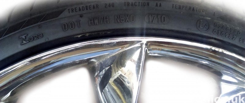Set of Tires ContiSportContact for Mercedes Mclaren 4
