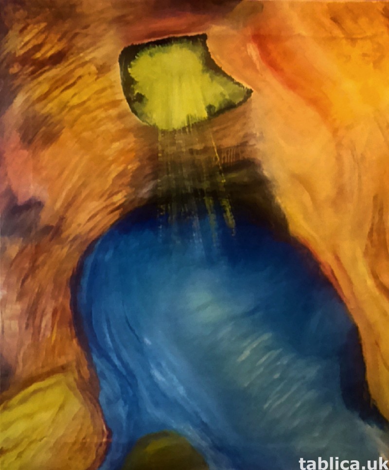 For Sale: Oil Painting: Cave - Not Photocopy !!! 1