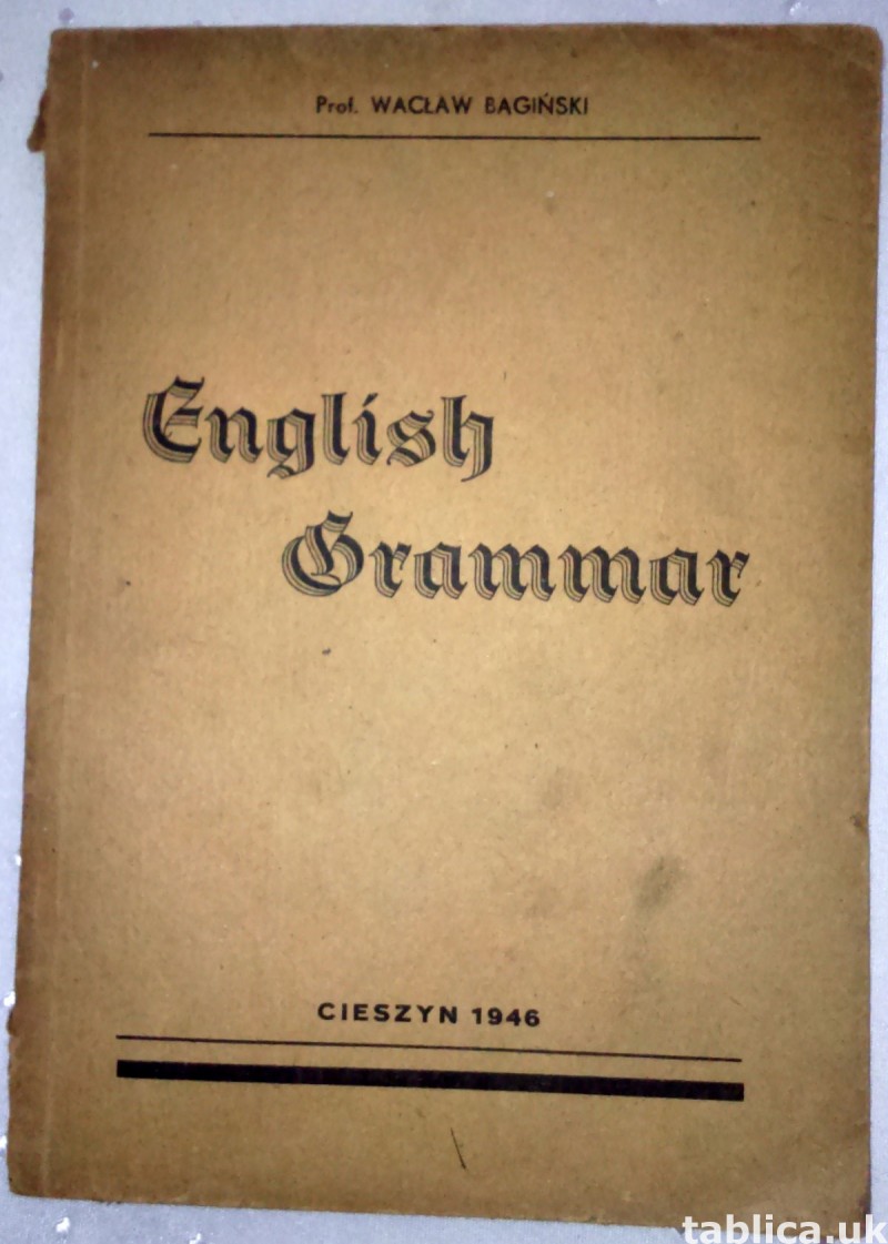 For Sale: E-Book: English Grammar - Wacław Bagiński 0