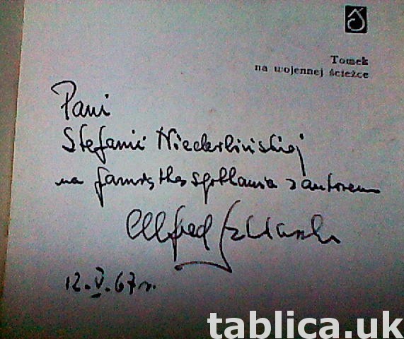 Tomek on the War Path - A. Szklarski - with the Autograph 1