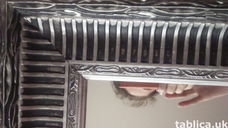For Sale: Decorative Mirror made of Wood 4