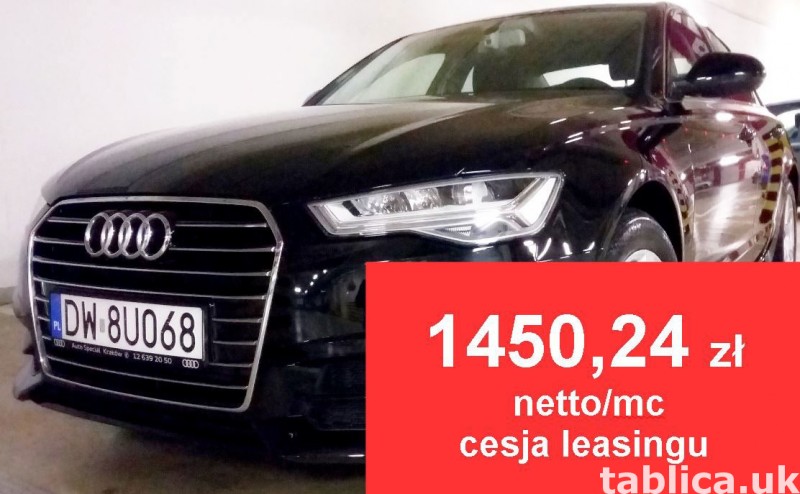 AUDI A6 2.0 TDI- CESJA LEASINGU -1450,24 zł netto/mc 0