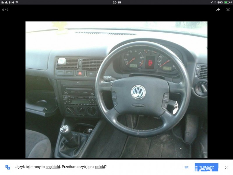 Okazja! Volkswagen Golf 2002 1.6 proszę dzwon 07821293750 2
