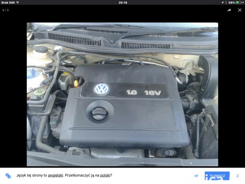Okazja! Volkswagen Golf 2002 1.6 proszę dzwon 07821293750 4