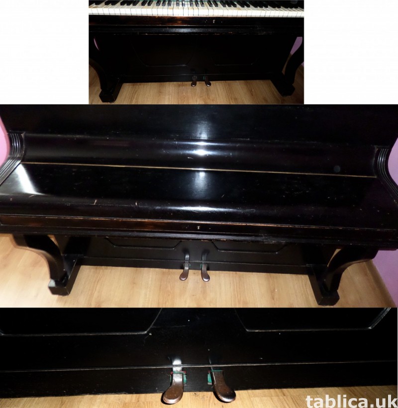 Antique Piano: Fr. Schultze Berlin W. 1827 - 192y WORKS !!! 4