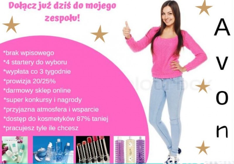 ZOSTAŃ KONSULTANTKĄ AVON JUŻ DZIŚ 0