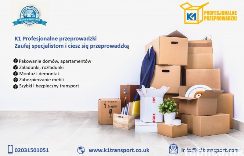 Przeprowadzki z Londynu, UK do Polski 0