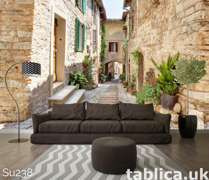 Wallcovers italian streets, modern design, best materials. 17
