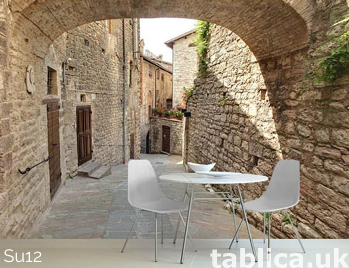 Wallcovers italian streets, modern design, best materials. 20
