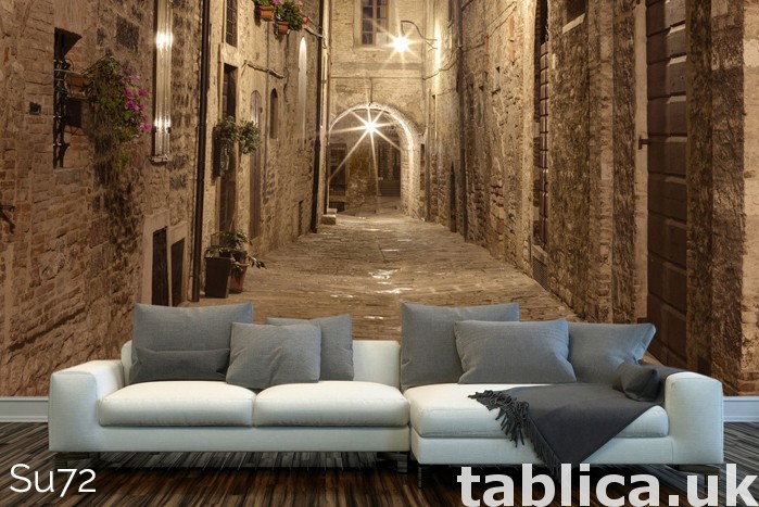 Wallcovers italian streets, modern design, best materials. 22