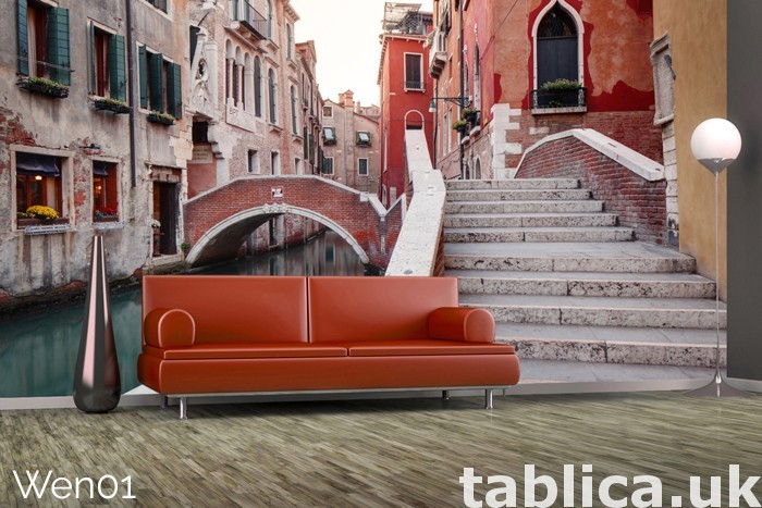 Wallcovers italian streets, modern design, best materials. 5
