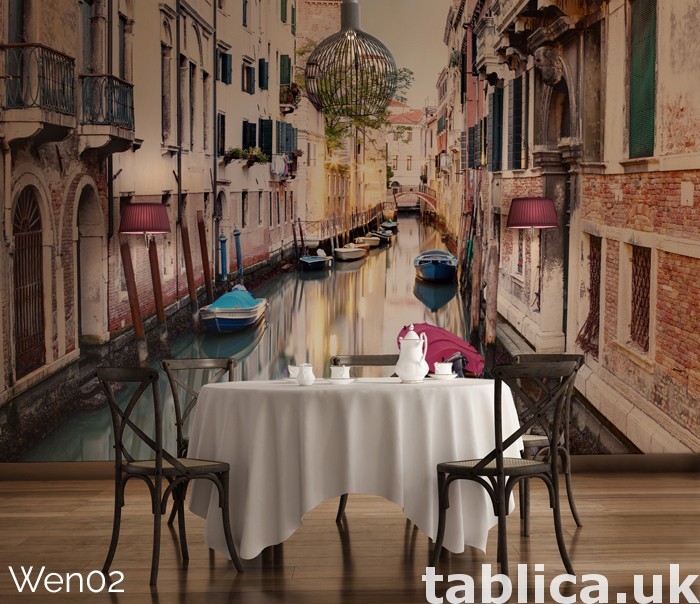 Wallcovers italian streets, modern design, best materials. 23