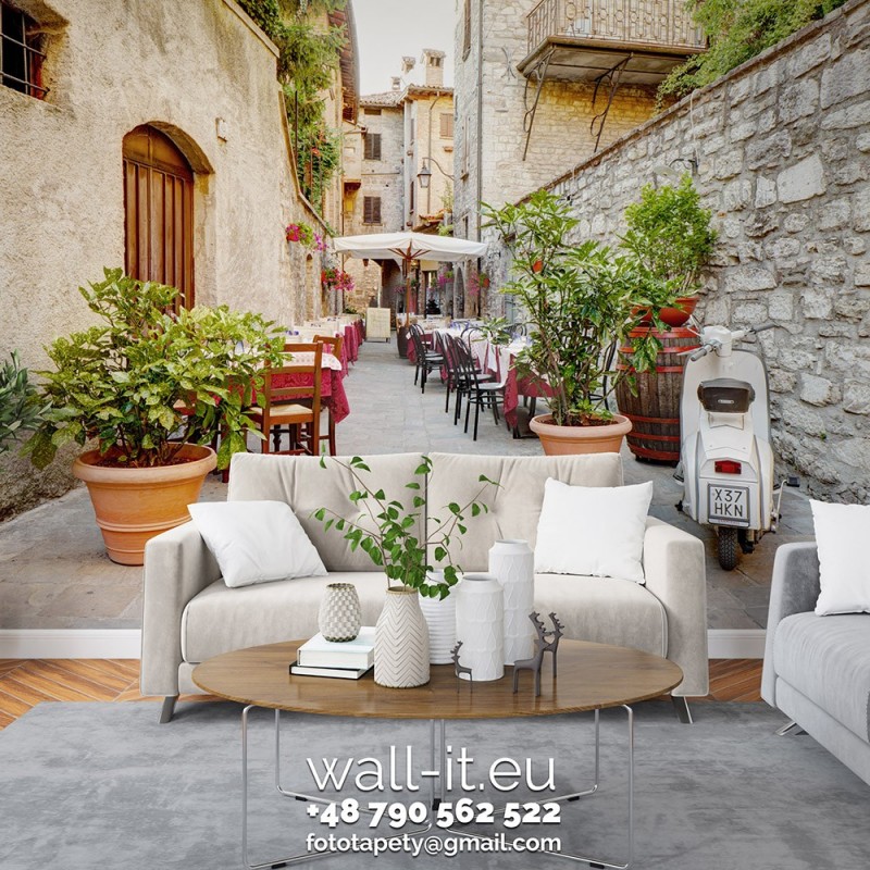 Wallcovers italian streets, modern design, best materials. 33