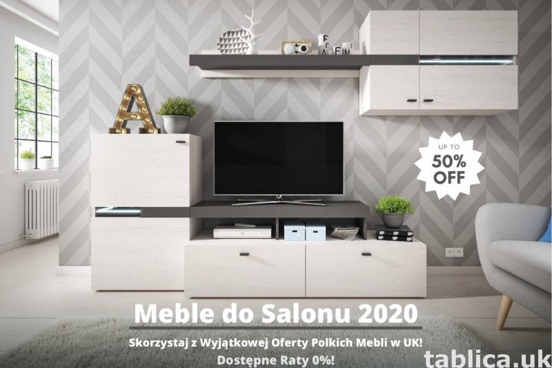Meble do Salonu 2020 — Skorzystaj z Rabatów do 50%! 0