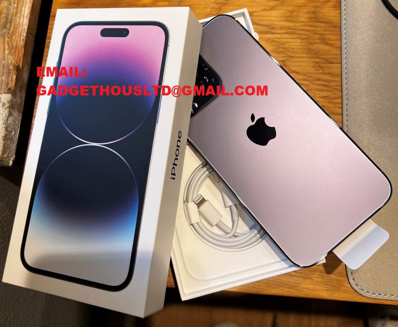Apple iPhone 14 Pro 128GB = 650 EUR, iPhone 14 Pro Max 128GB 1