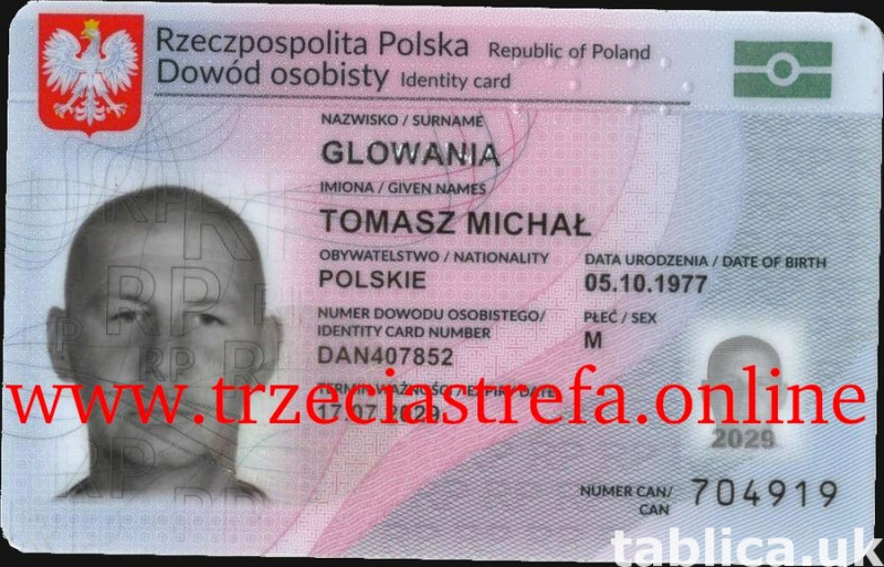 Dokumenty z wpisem - Paszporty, Dowody, Prawa Jazdy 2