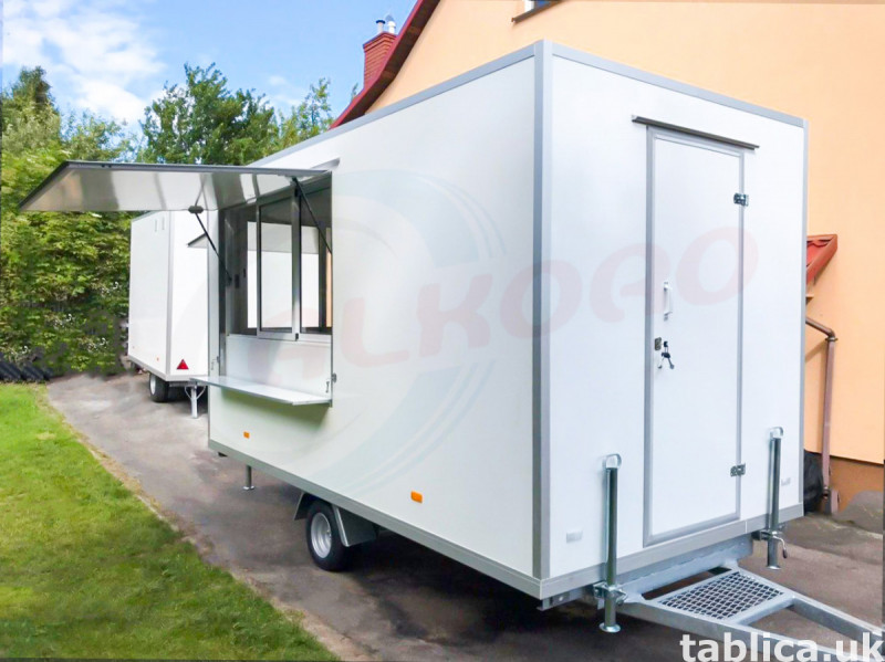 Przyczepa GASTRONOMICZNA | Food Trailer | ALKORO | 4 m 0