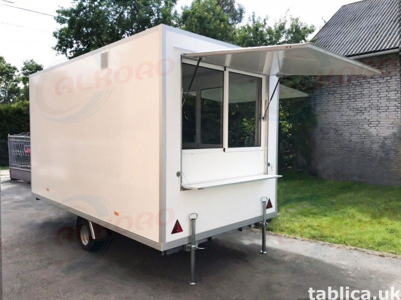 Przyczepa GASTRONOMICZNA | Food Trailer | ALKORO | 4 m 2