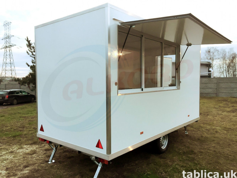 Przyczepa GASTRONOMICZNA | Food Trailer | ALKORO | 4 m 4