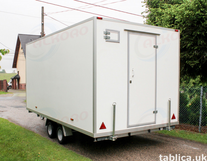 Przyczepa GASTRONOMICZNA | Food Trailer | ALKORO | 4 m 6