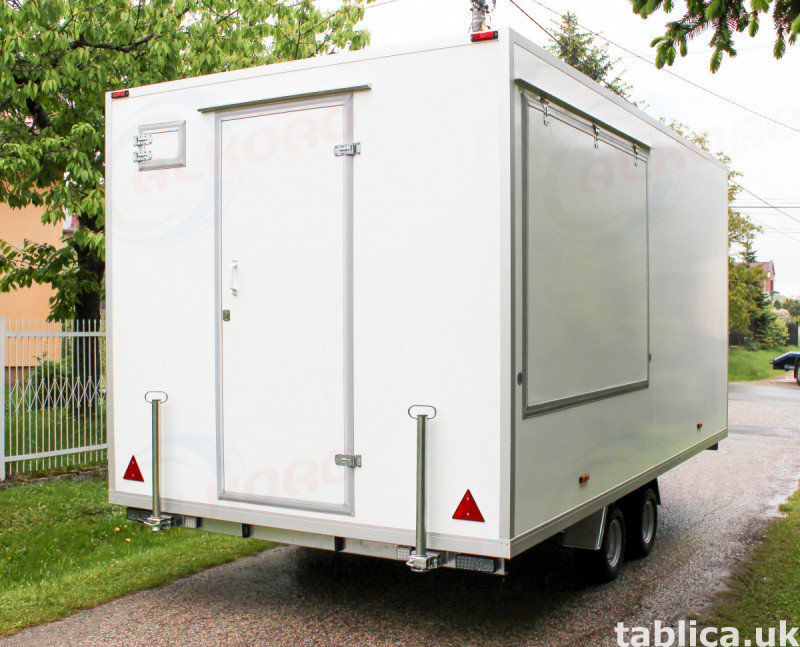 Przyczepa GASTRONOMICZNA | Food Trailer | ALKORO | 4 m 7