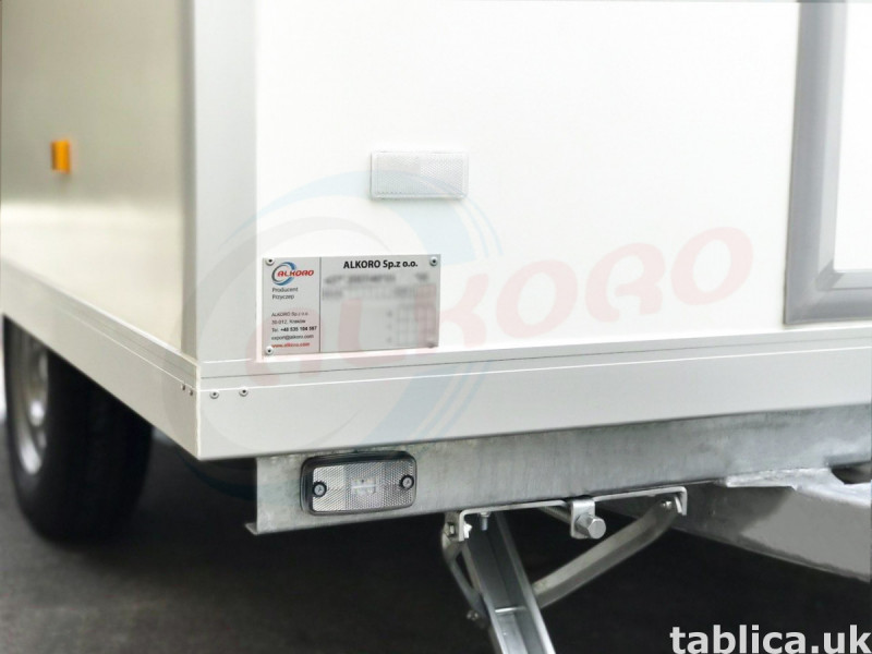 Przyczepa GASTRONOMICZNA | Food Trailer | ALKORO | 4 m 10